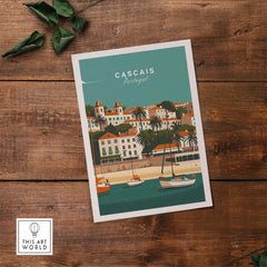 Cascais Poster part of our best collection or travel posters and prints - This Art World