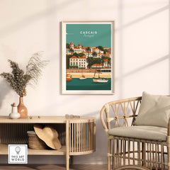 Cascais Poster part of our best collection or travel posters and prints - This Art World