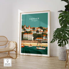 Cascais Poster part of our best collection or travel posters and prints - This Art World