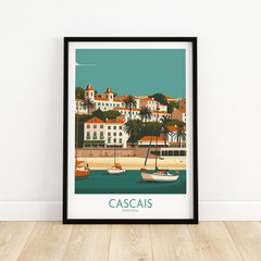 Cascais Print part of our best collection or travel posters and prints - This Art World