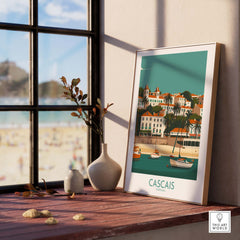 Cascais Print part of our best collection or travel posters and prints - This Art World