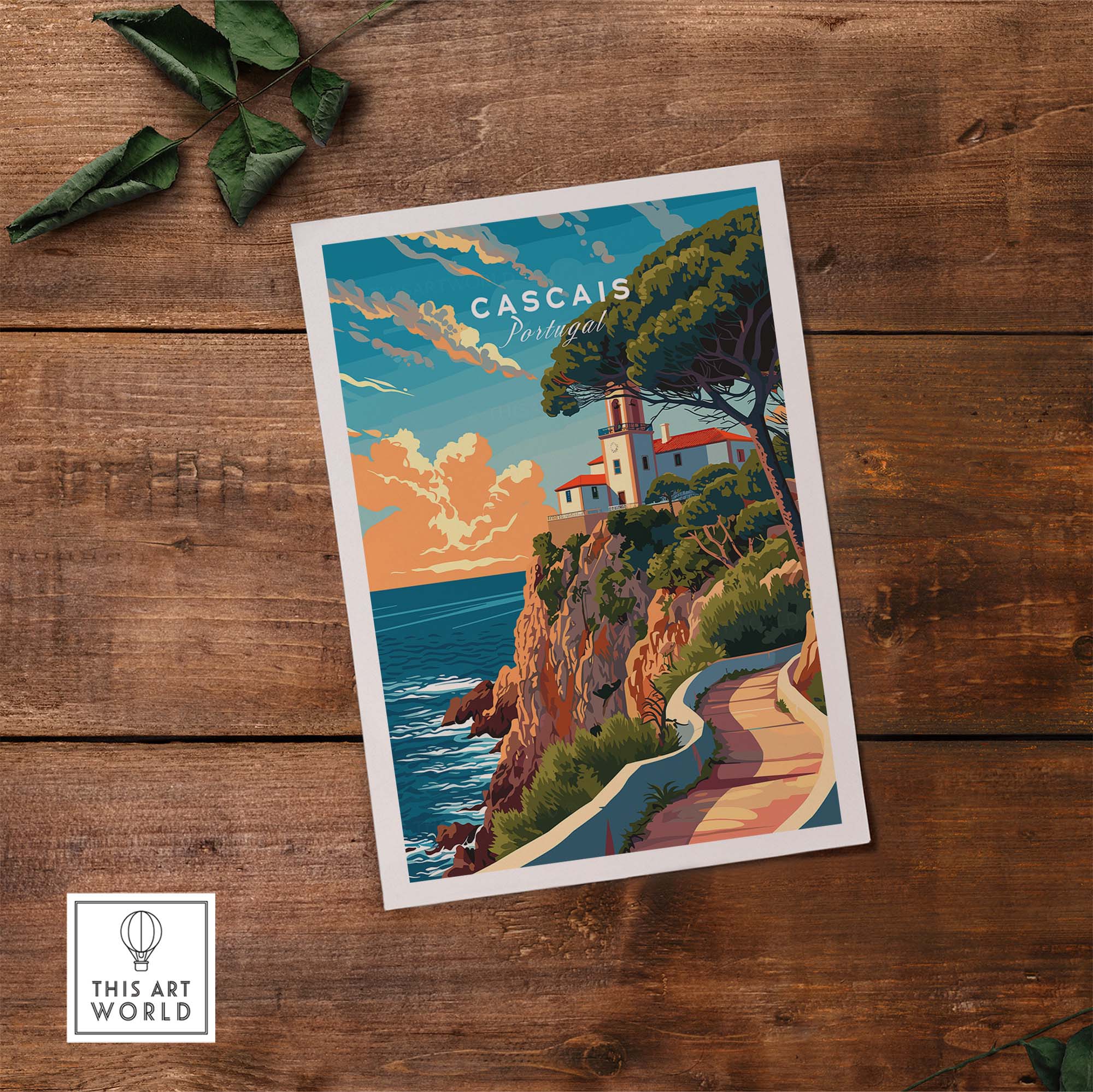 Cascais Wall Art part of our best collection or travel posters and prints - This Art World