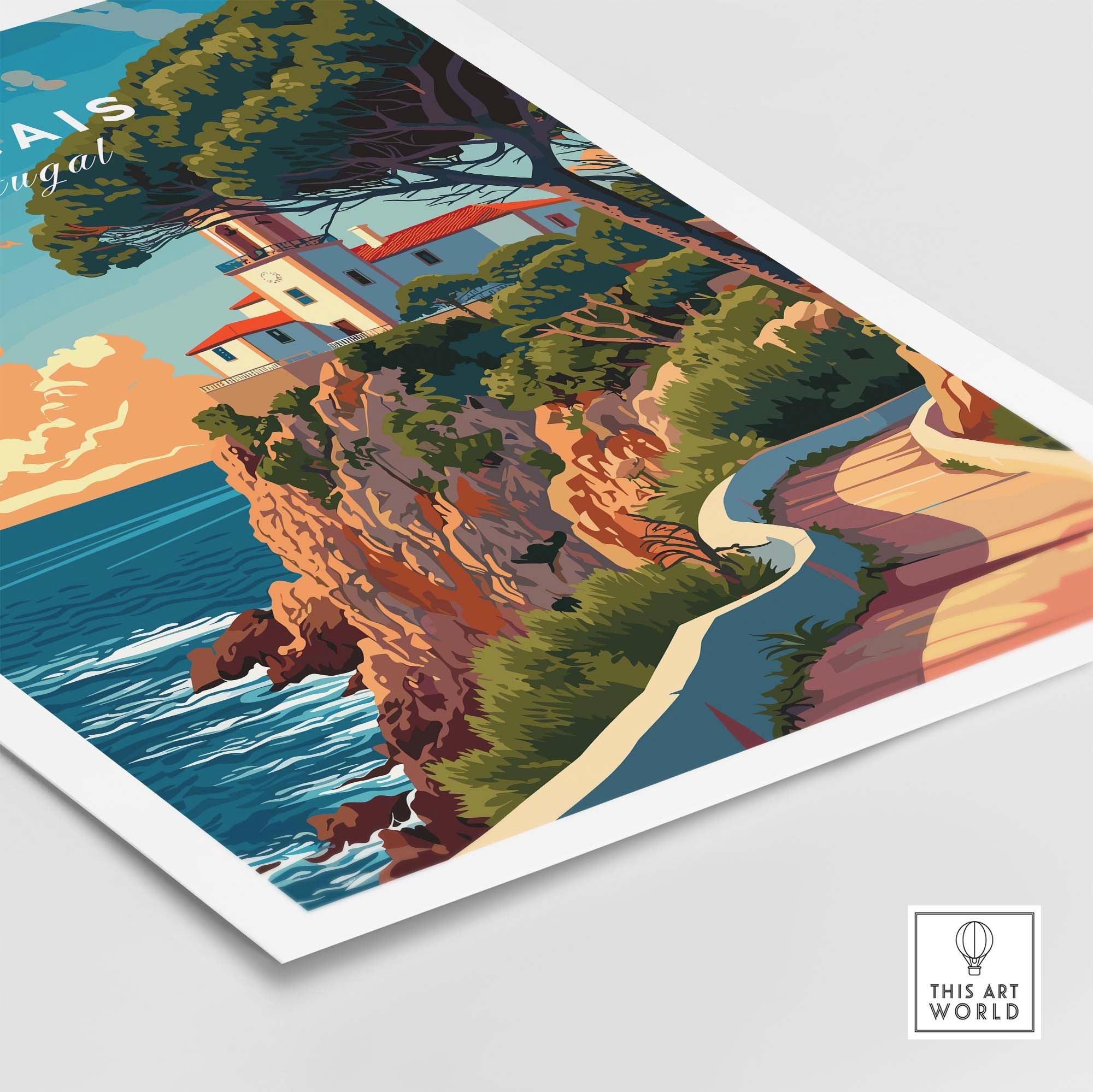 Cascais Wall Art part of our best collection or travel posters and prints - This Art World