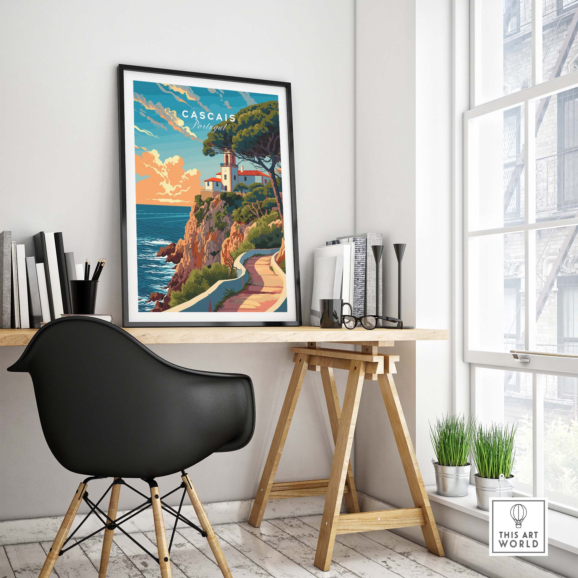 Cascais Wall Art part of our best collection or travel posters and prints - This Art World
