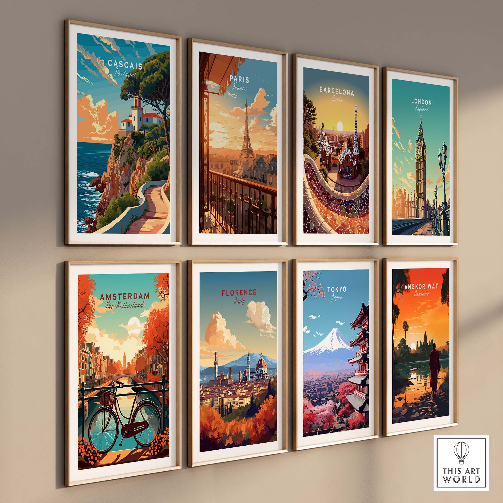 Cascais Wall Art part of our best collection or travel posters and prints - This Art World