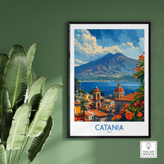 Catania Art Print