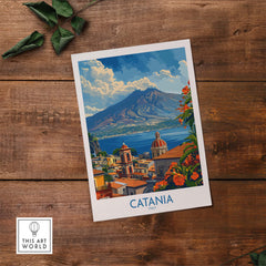 Catania Art Print