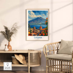 Catania Art Print