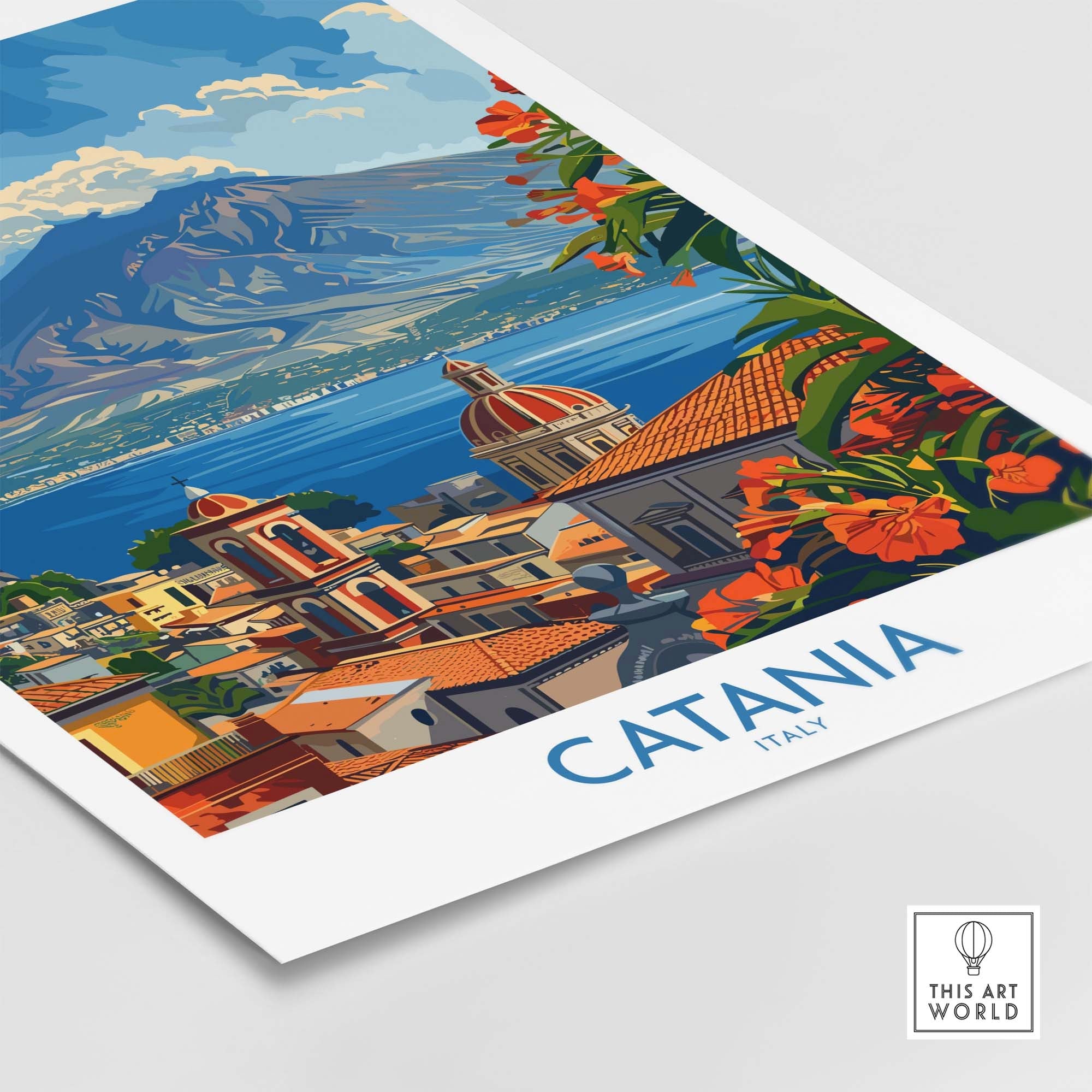 Catania Art Print