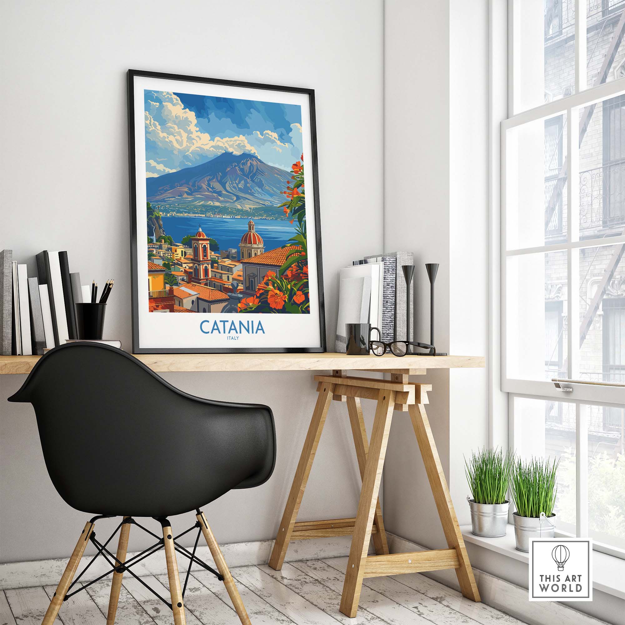 Catania Art Print