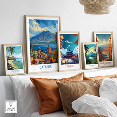Catania Art Print
