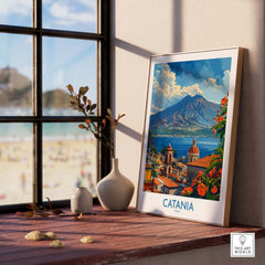 Catania Art Print