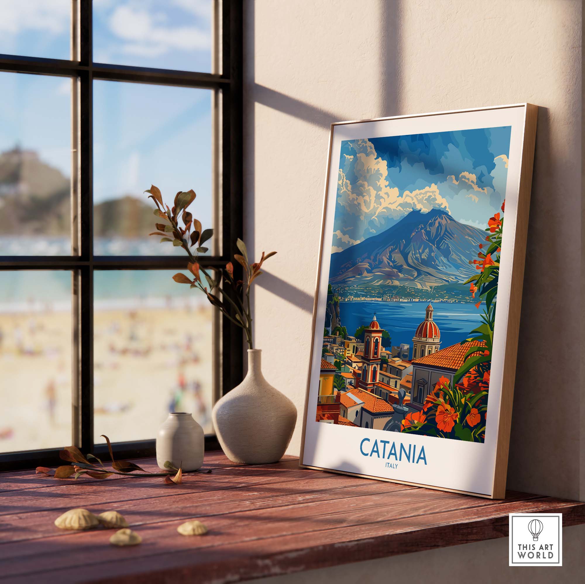 Catania Art Print