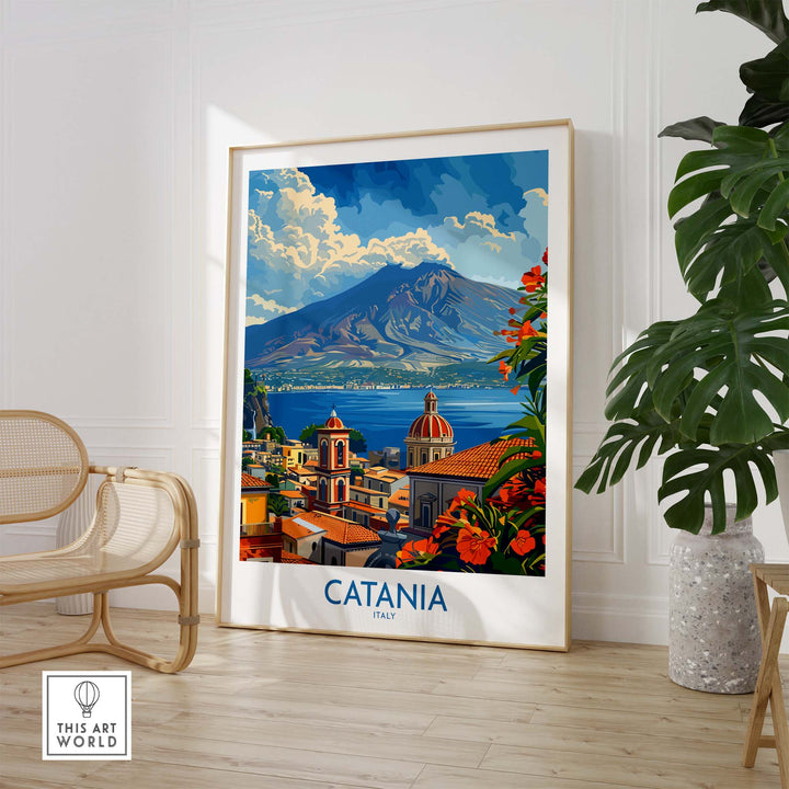 Catania Art Print