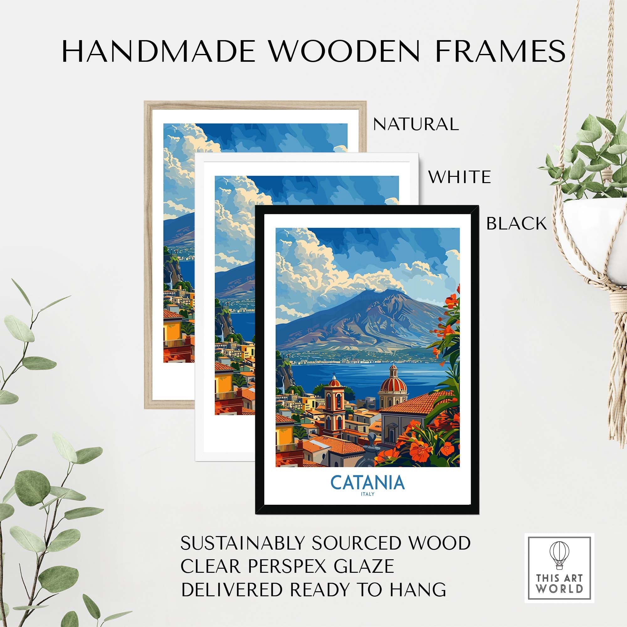 Catania Art Print