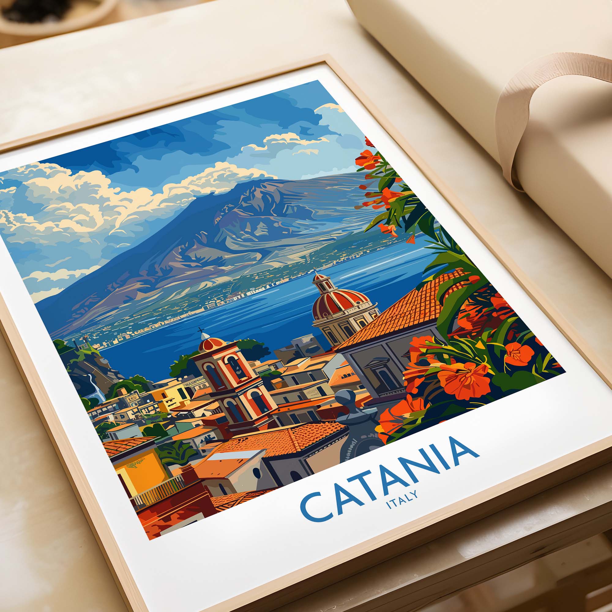 Catania Art Print