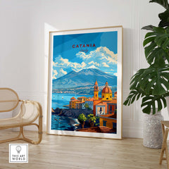 Catania Poster Italy