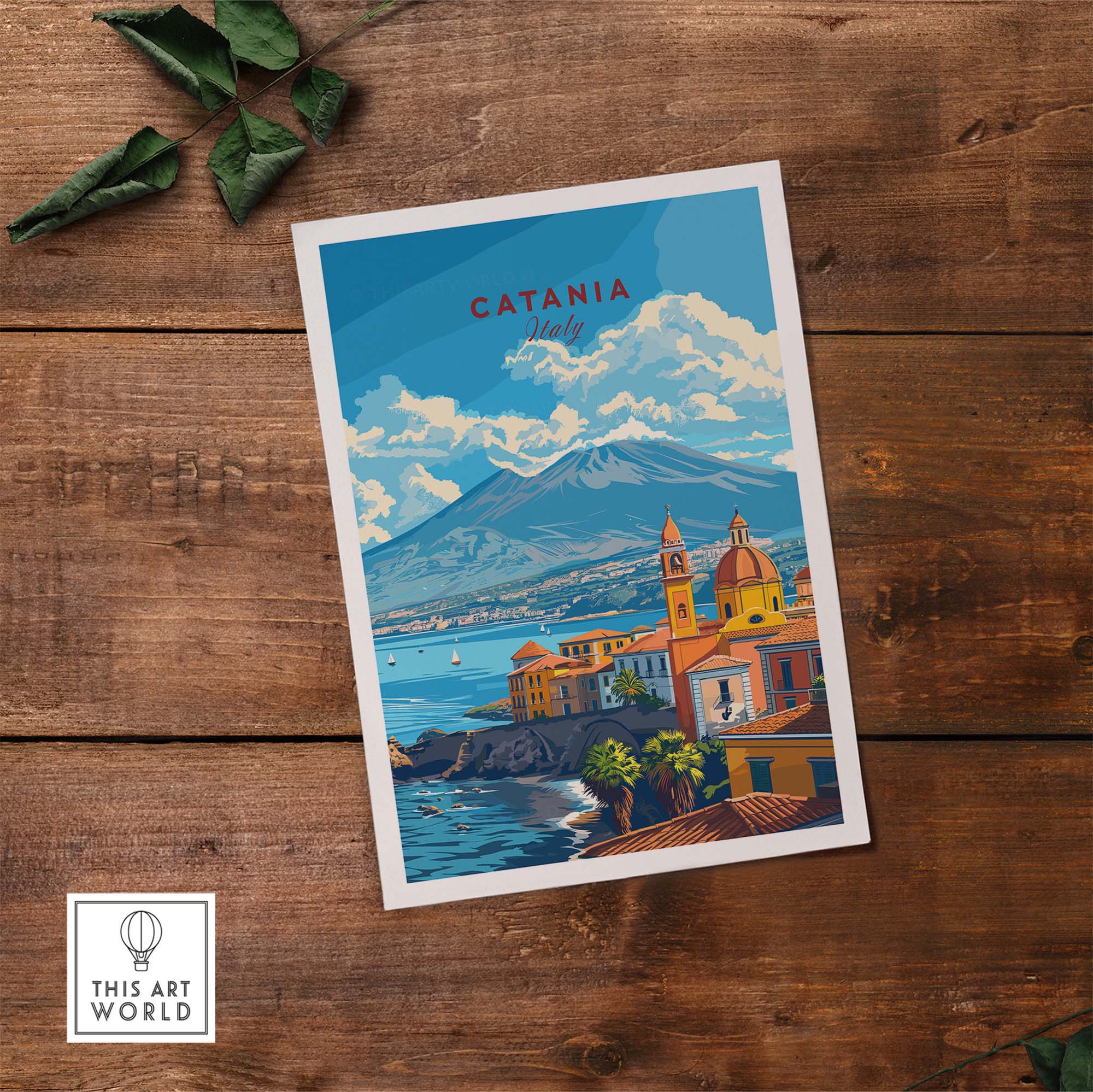 Catania Poster Italy