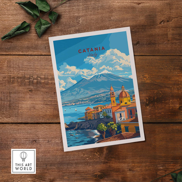 Catania Poster Italy