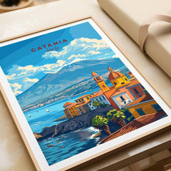 Catania Poster Italy