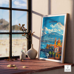 Catania Poster Italy