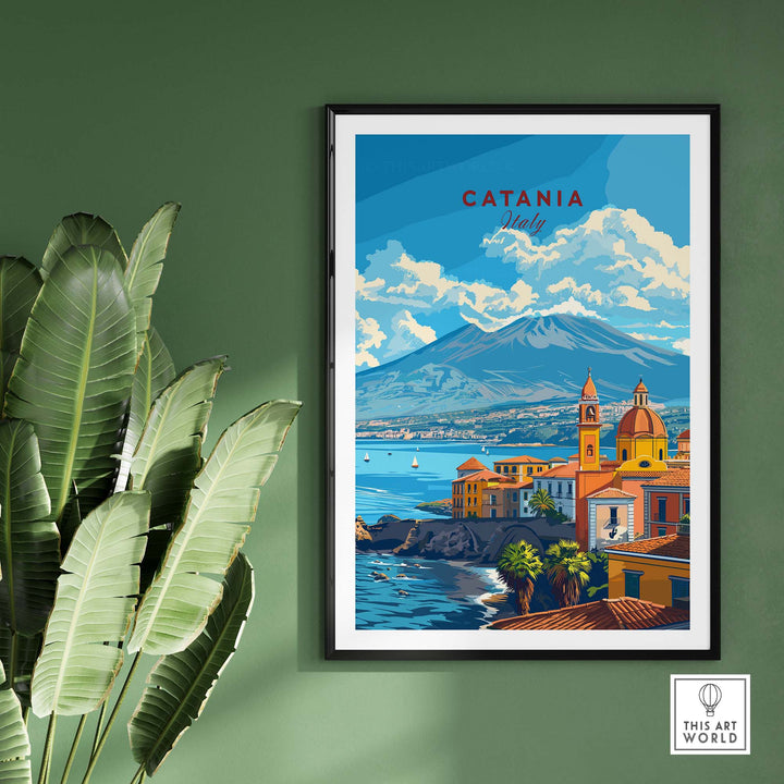 Catania Poster Italy