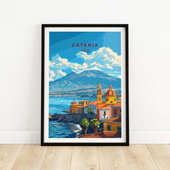 Catania Poster Italy