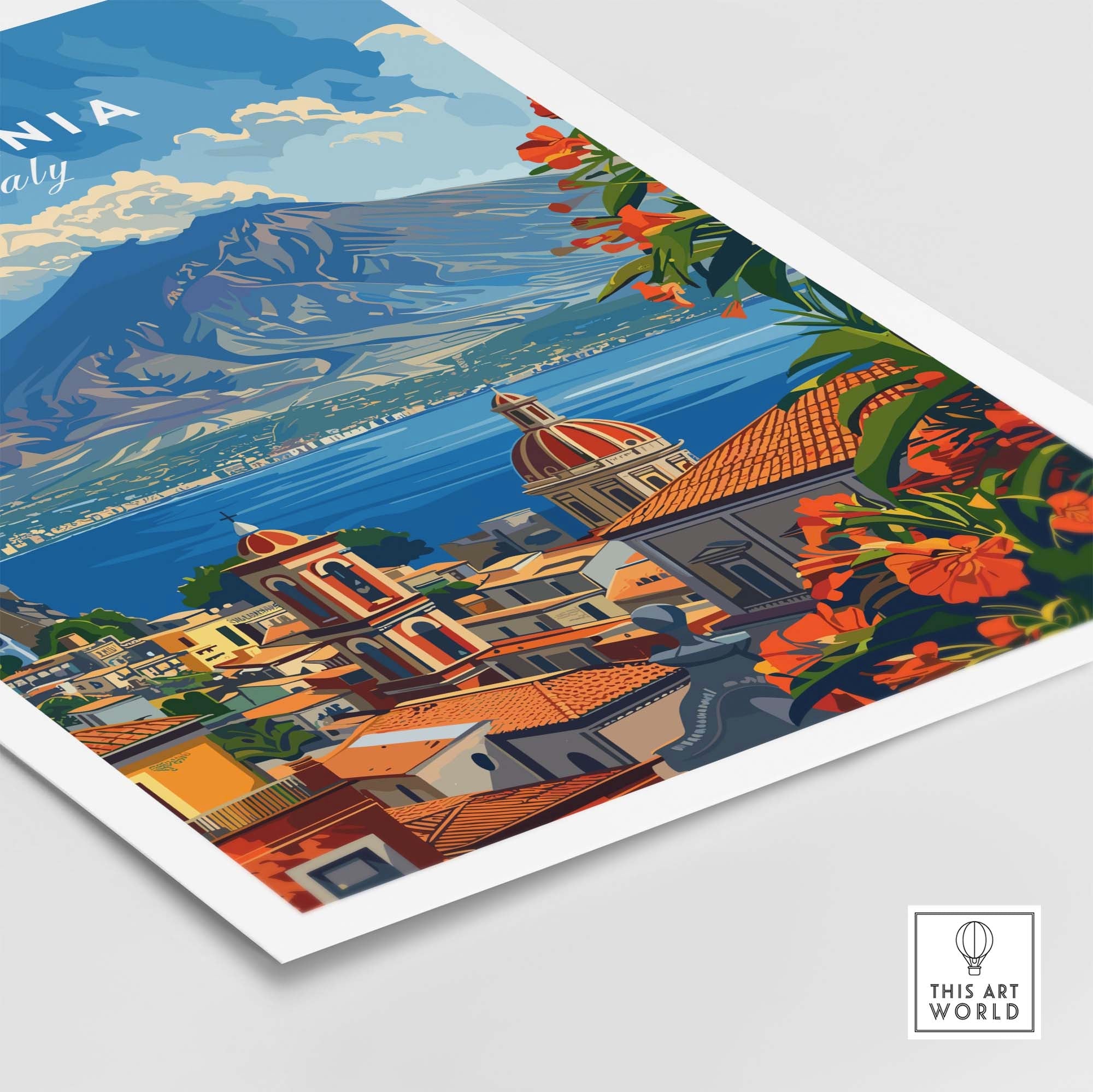Catania Poster Print
