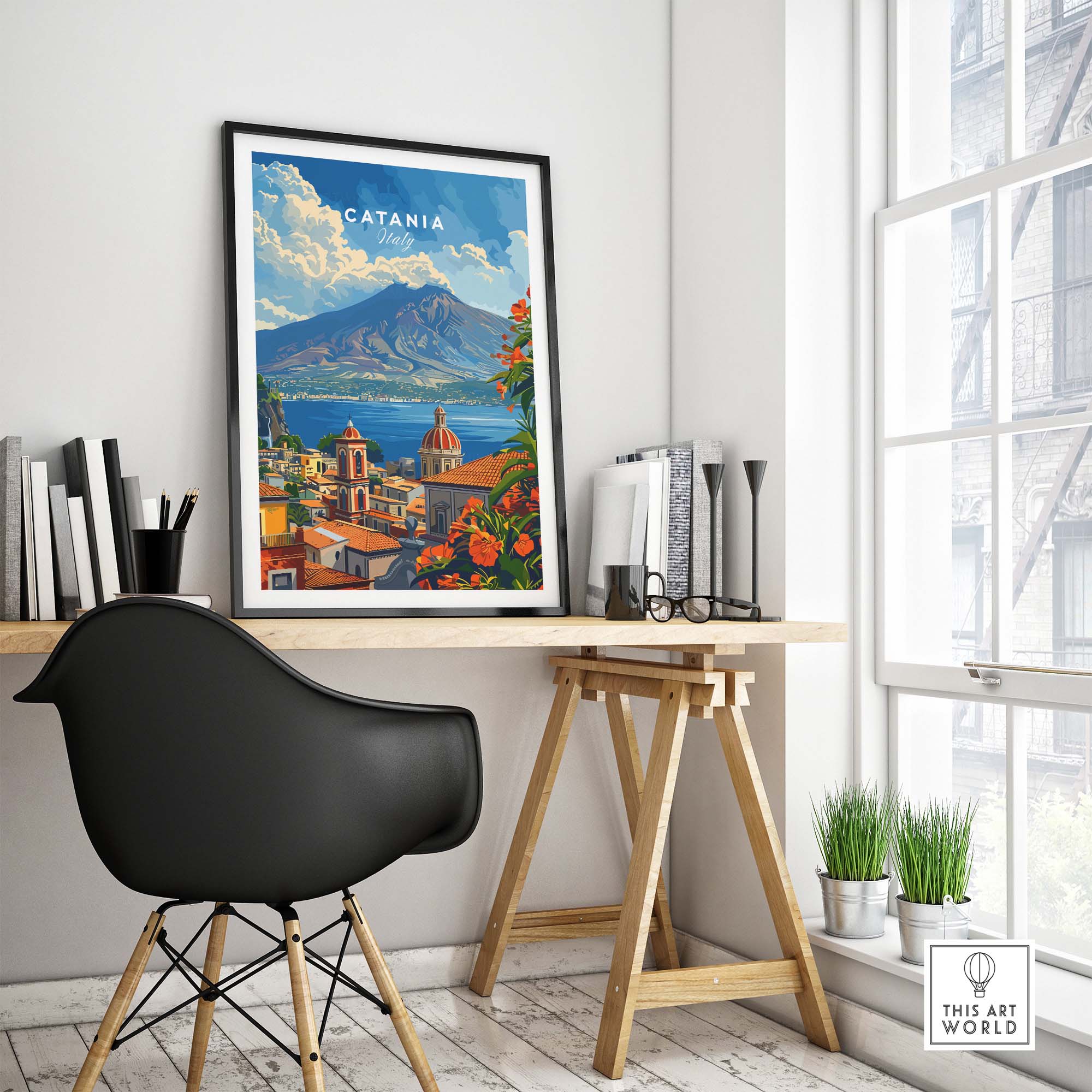 Catania Poster Print