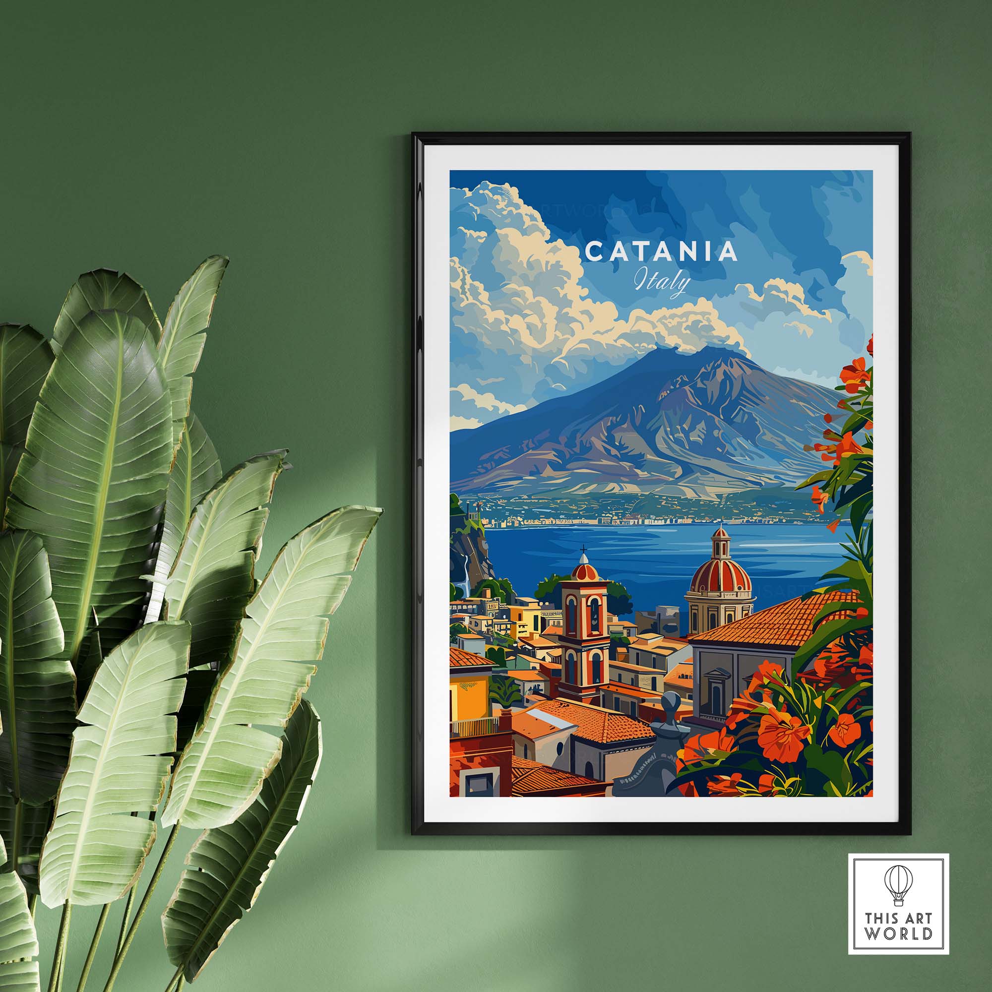 Catania Poster Print