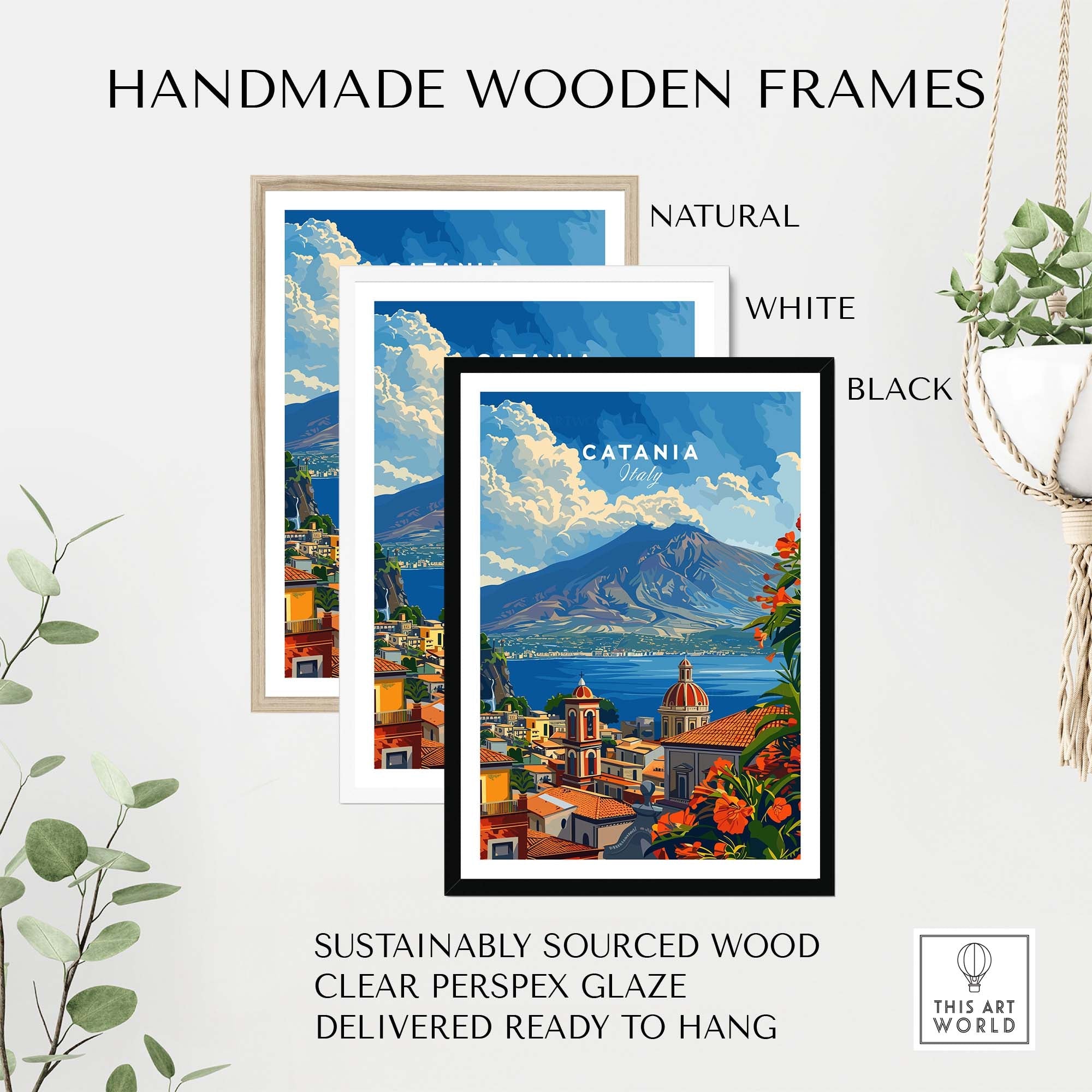 Catania Poster Print