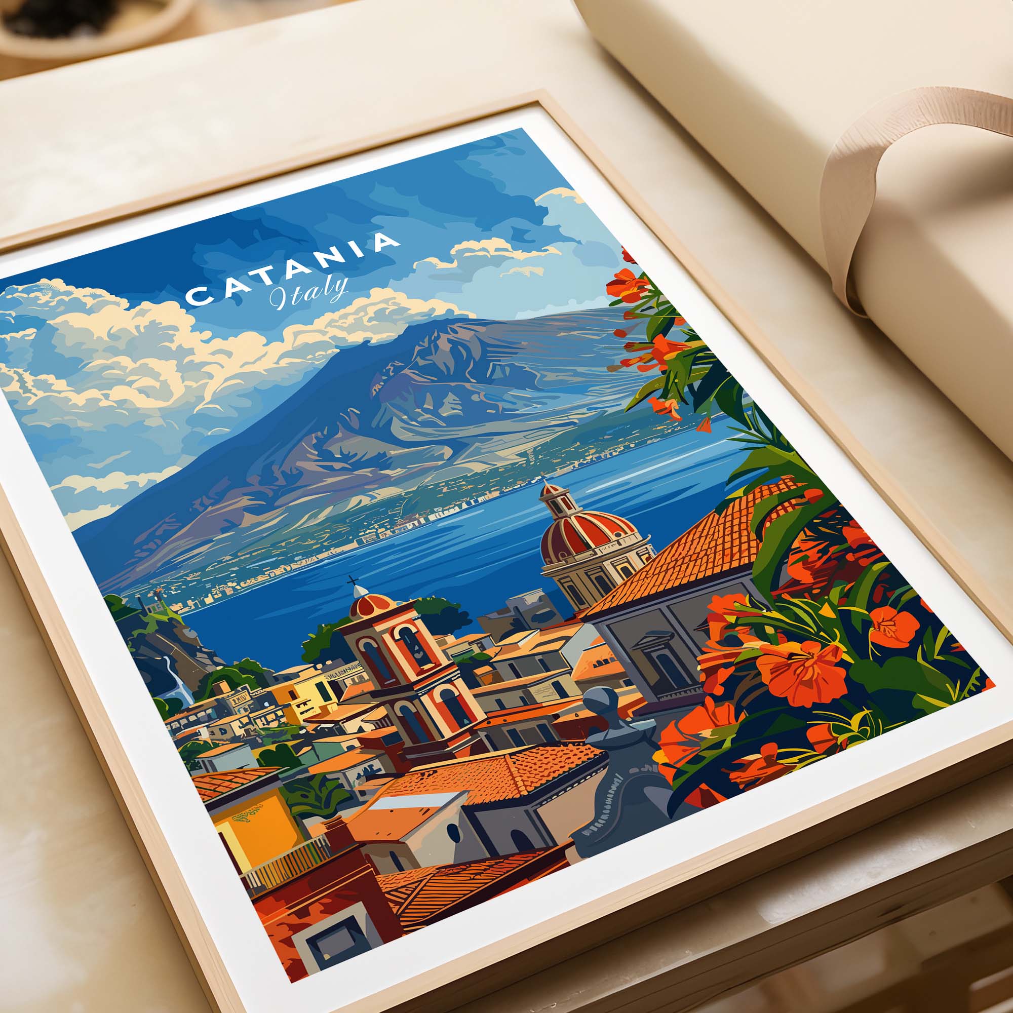 Catania Poster Print