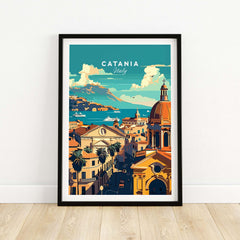 Catania Travel Print