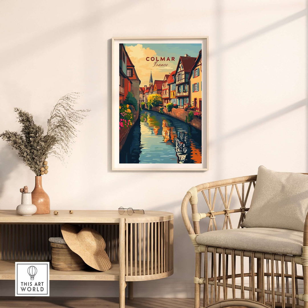 Colmar Travel Print