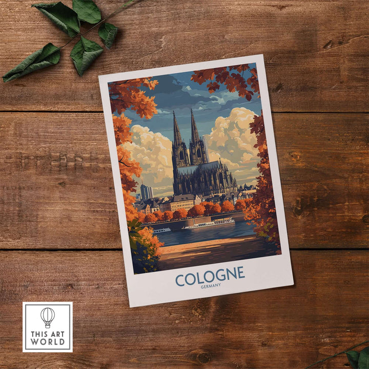 Cologne Travel Poster