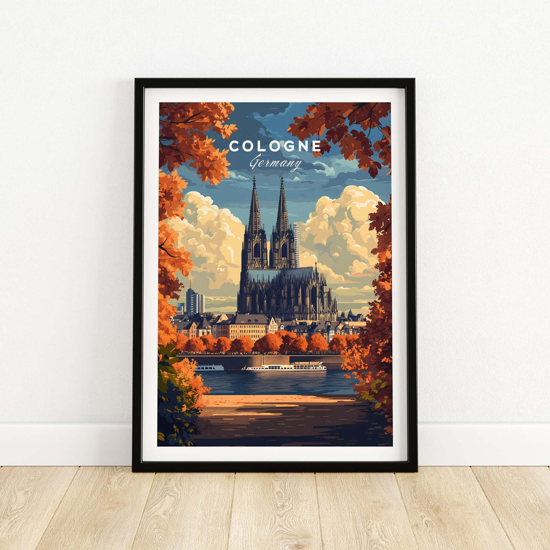 Cologne Travel Print