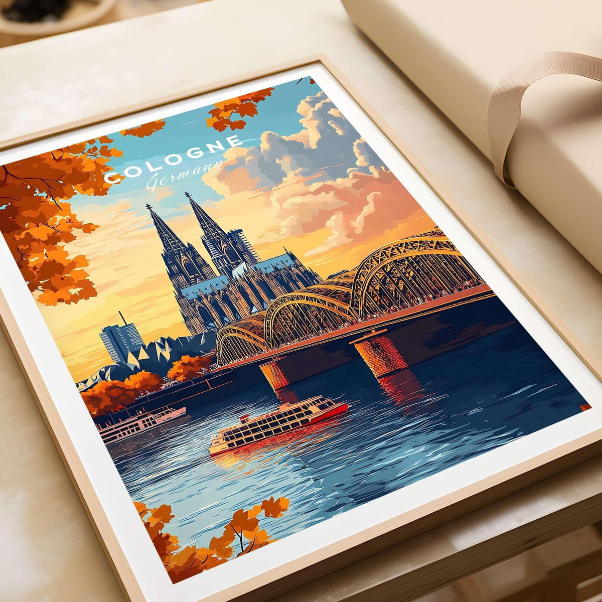 Cologne Wall Art Poster - Elegant Home Décor – This Art World