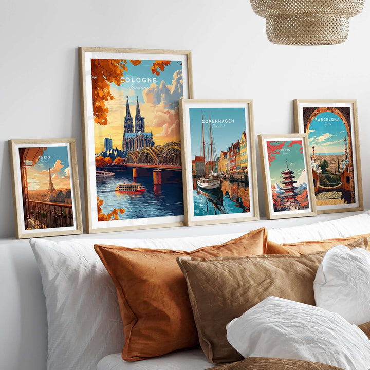 Cologne Wall Art Poster