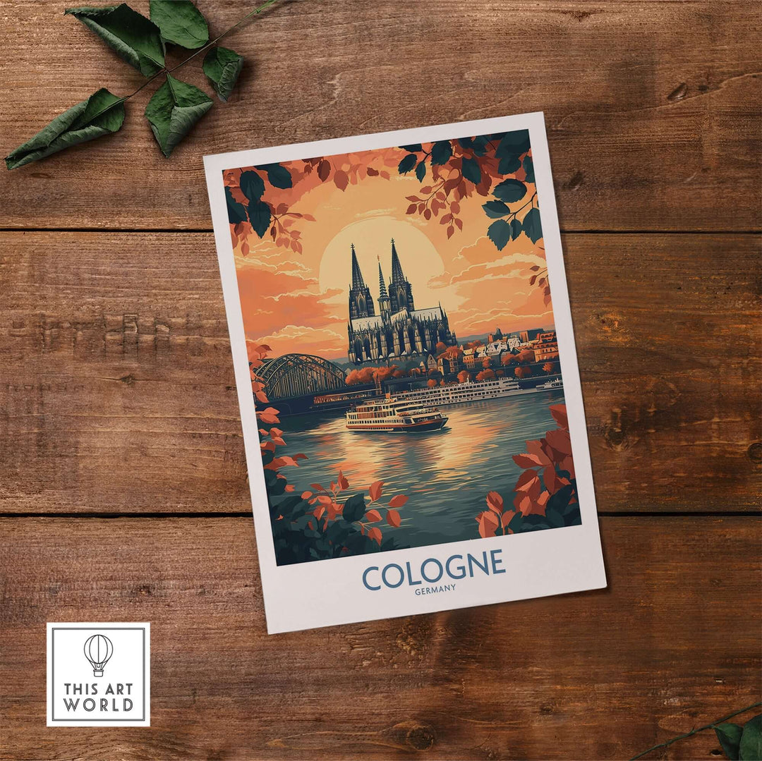 Cologne Wall Art Print