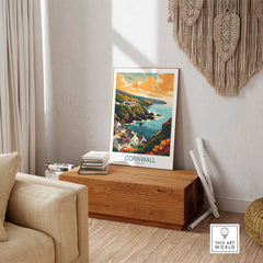 Cornwall Art Print-This Art World