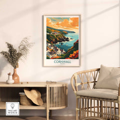 Cornwall Art Print-This Art World