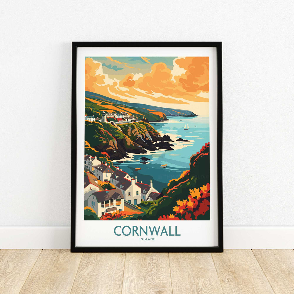 Cornwall Art Print-This Art World