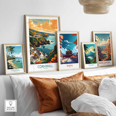 Cornwall Art Print-This Art World