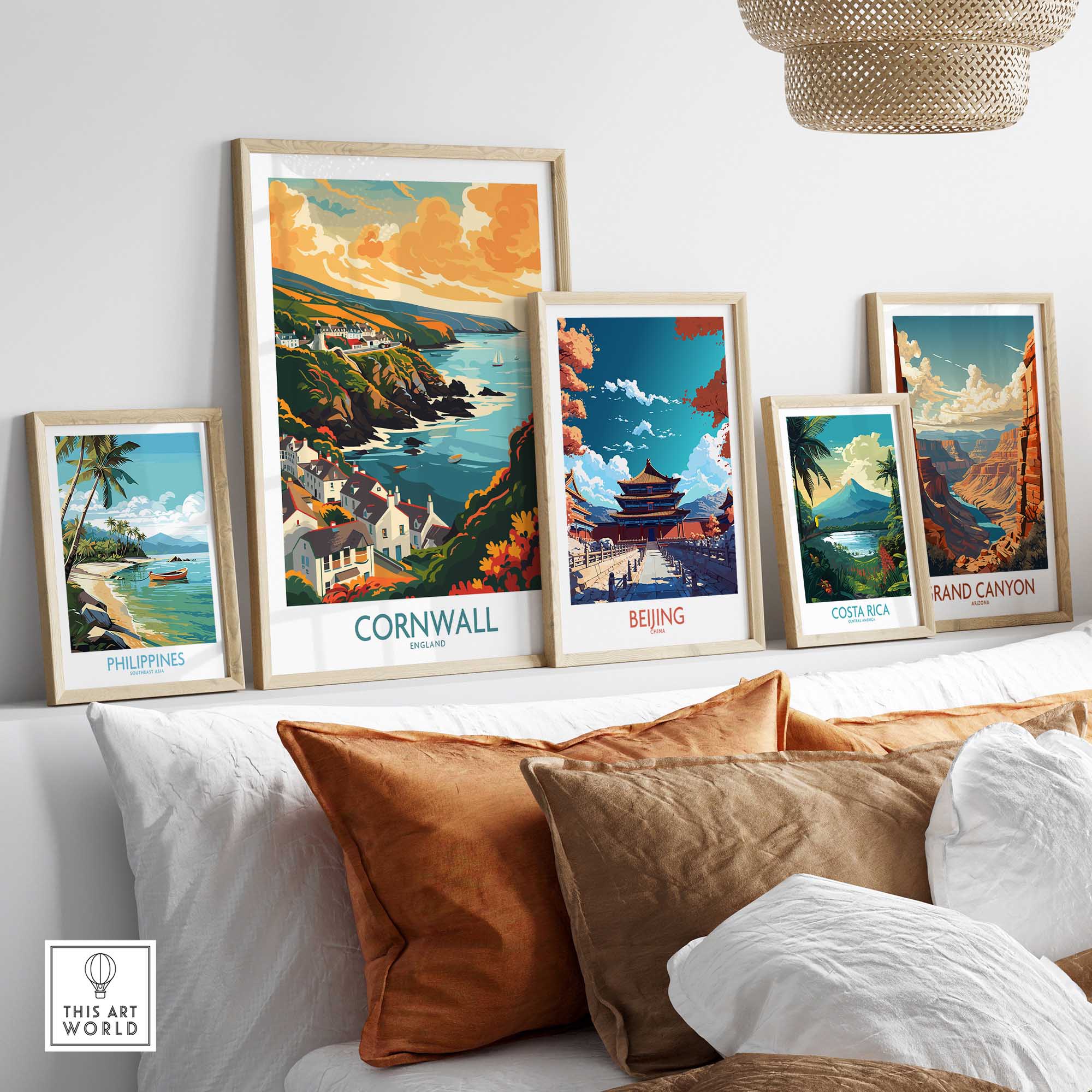 Cornwall Art Print-This Art World