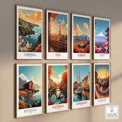 Cornwall Art Print-This Art World