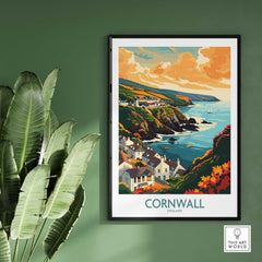 Cornwall Art Print-This Art World
