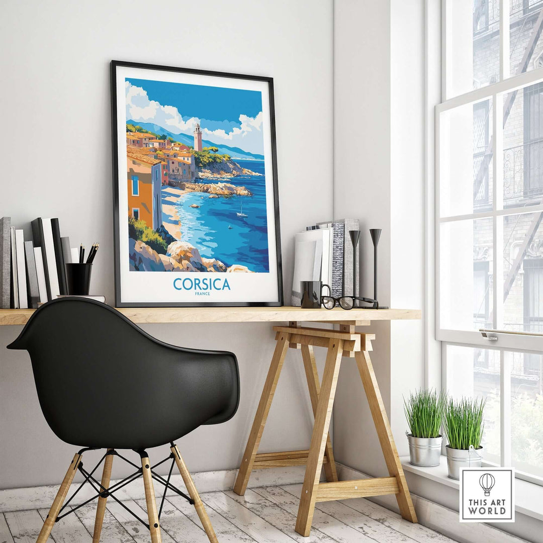 Corsica Art Print