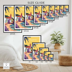 Costa Brava Print part of our best collection or travel posters and prints - This Art World