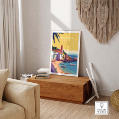 Costa Brava Print part of our best collection or travel posters and prints - This Art World
