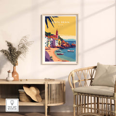 Costa Brava Print part of our best collection or travel posters and prints - This Art World